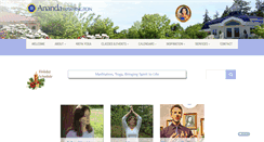 Desktop Screenshot of anandawashington.org